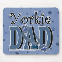 Yorkie DAD Mousepads