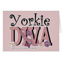 Yorkie DIVA Cards