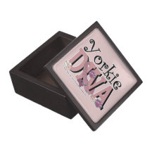 Yorkie DIVA Premium Trinket Box