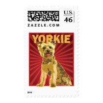 Yorkie Dog Owner stamps