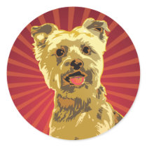 Yorkie Dog Owner stickers by spacedust Yorkie Dog Owner stickers