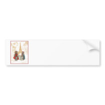 Yorkie Eiffel Tower Paris Bumper Sticker
