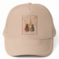 Yorkie Eiffel Tower Paris Hat