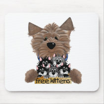 Yorkie free Kittens mousepads by atouchofelegance Yorkie free Kittens mousepads