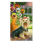 Yorkie & Gazebo Business Cards
