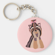 Yorkie Keychains
