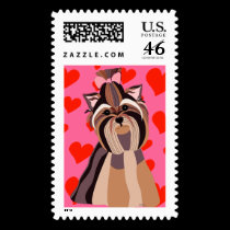 Yorkie Love postage