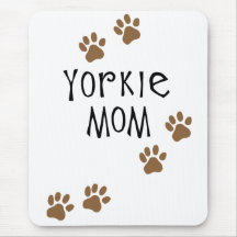 Yorkie Mom Mouse Mat