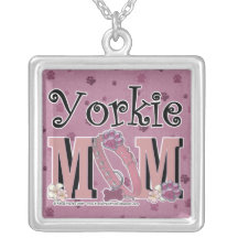 Yorkie MOM Personalized Necklace