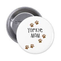 Yorkie Mom Pins