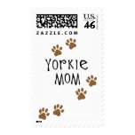 Yorkie Mom Postage Stamps