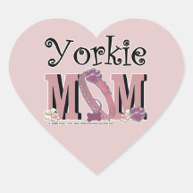 Yorkie MOM Stickers