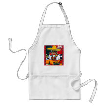 Yorkie Poo Cinco de Mayo Aprons
