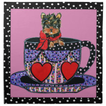 Yorkie Poo Napkins