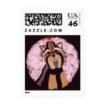 Yorkie Portrait Stamps