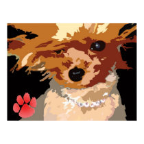 Yorkie Supermodel posters