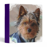 Yorkie Terrier  Binder binders