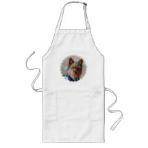 Yorkie Terrier  Long Apron