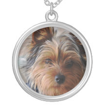 Yorkie Terrier  Necklace 
