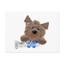 Yorkie-Todays News postcards