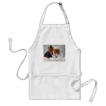 Yorkie Wedding Dreams Can Come True Aprons