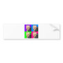 Yorkie Yorkshire Terrier Collage Bumper Sticker
