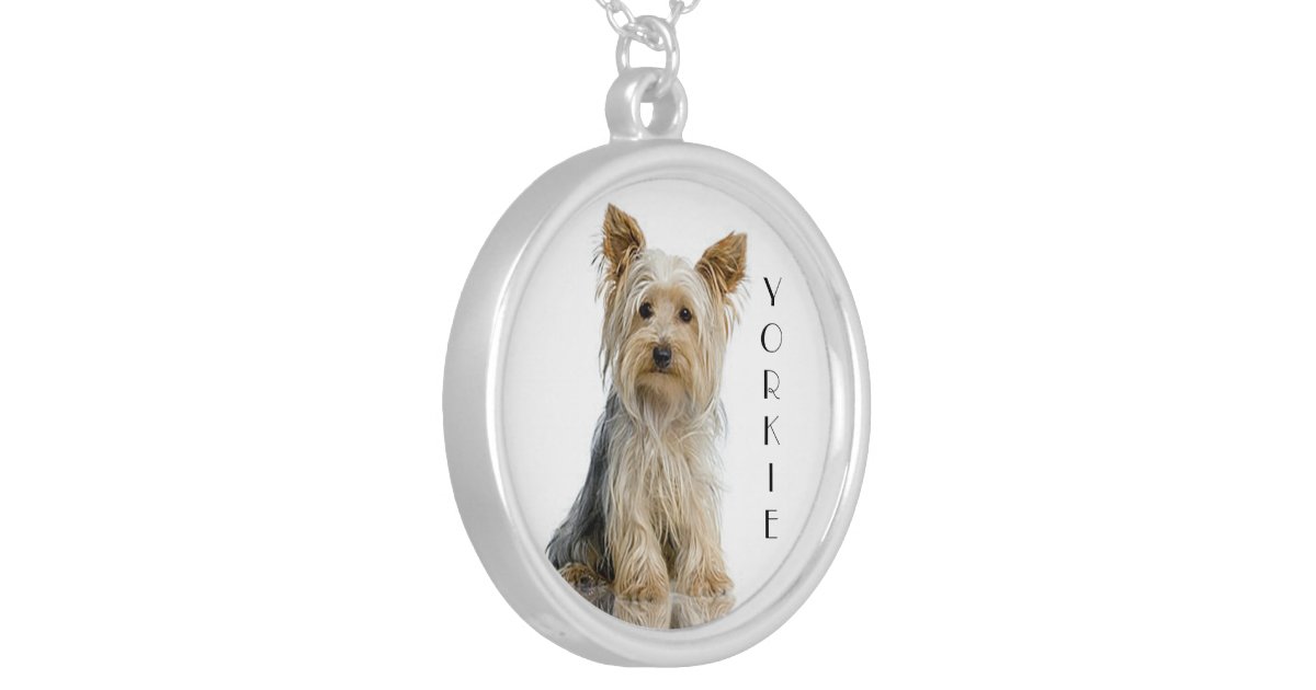 yorkie necklace yorkie terrier silver pendant necklace breeds picture yorkie necklace yorkie terrier silver pendant necklace breeds picture