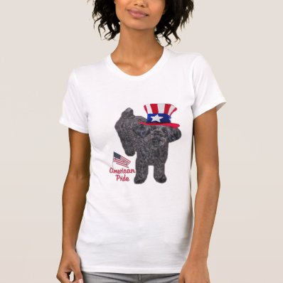 YorkiePoo American Pride T-shirts