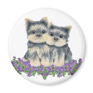 Yorkies magnet