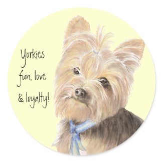 Yorkies Stickers sticker