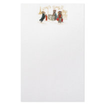 Yorkies Travelling Paris Stationery