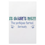 Yorkipoo Custom Stationery