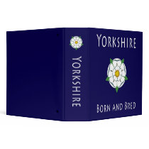Yorkshire Born and Bred 2" Avery Binder