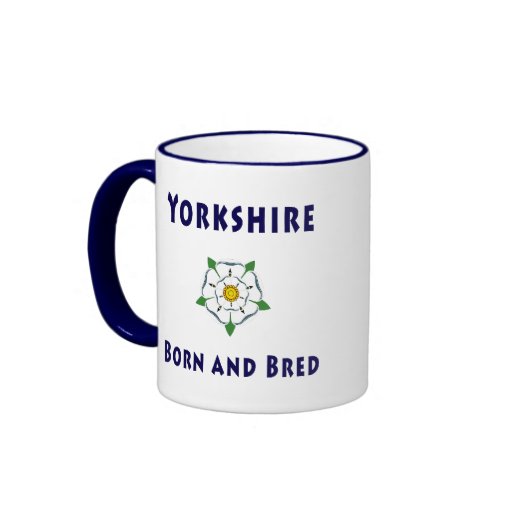 Yorkshire Born and Bred mug | Zazzle