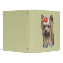 Yorkshire Terrier Binder by kphotos Yorkshire Terrier Binder