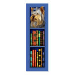 Yorkshire Terrier Blue Bookmark Business Cards