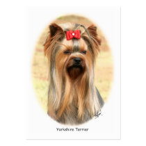 Yorkshire Terrier business cards