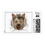 Yorkshire Terrier Busting Out - Customized postage