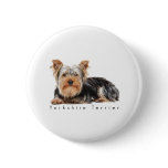 Yorkshire terrier buttons