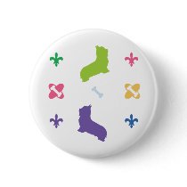 Yorkshire Terrier Pinback Buttons
