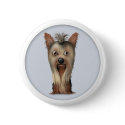 Yorkshire Terrier Button button