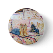 Yorkshire Terrier Button Pin