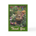 Yorkshire Terrier Card Thank You by normagolden Yorkshire Terrier Card Thank You