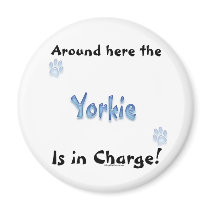 Yorkshire Terrier Charge Magnet by GreyWolfCreation Yorkshire Terrier Charge Magnet