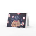 Yorkshire Terrier Christmas Card by TRBrown Yorkshire Terrier Christmas Card