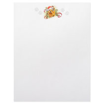 Yorkshire Terrier Christmas Letterhead