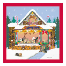Yorkshire Terrier Christmas Treat Shop Invites