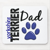 Yorkshire Terrier Dad 2 Mouse Pads