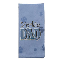 Yorkshire Terrier DAD Printed Napkins