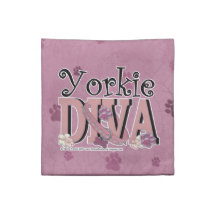 Yorkshire Terrier DIVA Cloth Napkin
